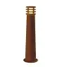 SLV 70 Lampadaires Salon Acier Rouille Rond | Extérieur - IP55 - Convient pour 1x E27 